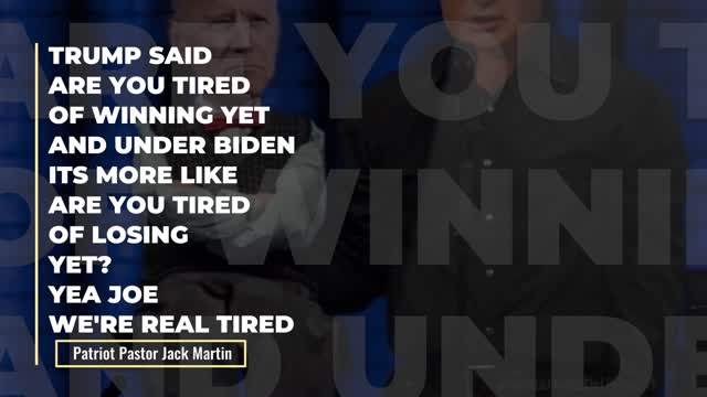 Joe Biden, are you tired of losing yet?