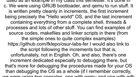 How to write a hello world kernel