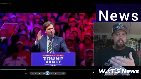 Japanese TRUMP TRAIN WOO WOO & Tucker carlsons great speech @ Madison Square Garden