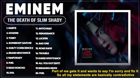 Eminem - The Death of Slim Shady (Coup de Grâce) [Full Album] With Lyrics