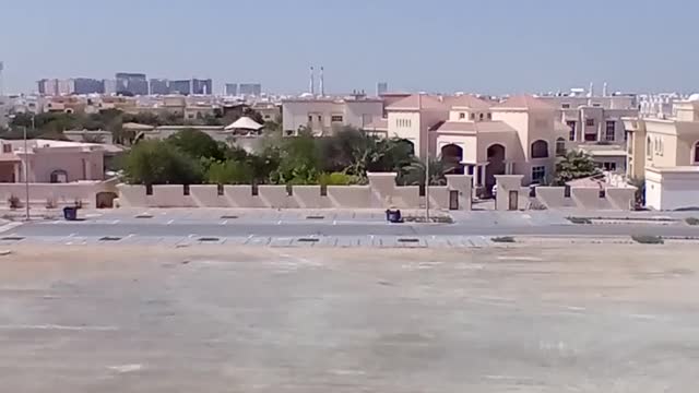 Street view in Abu Dhabi, UAE Short Clip