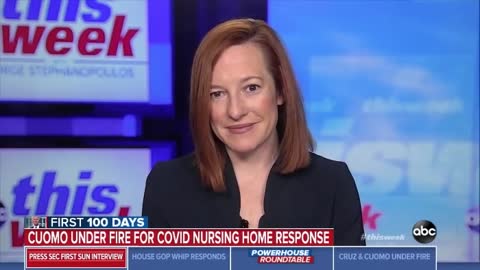 Jen Psaki refuses to say Andrew Cuomo Not Gold Standard