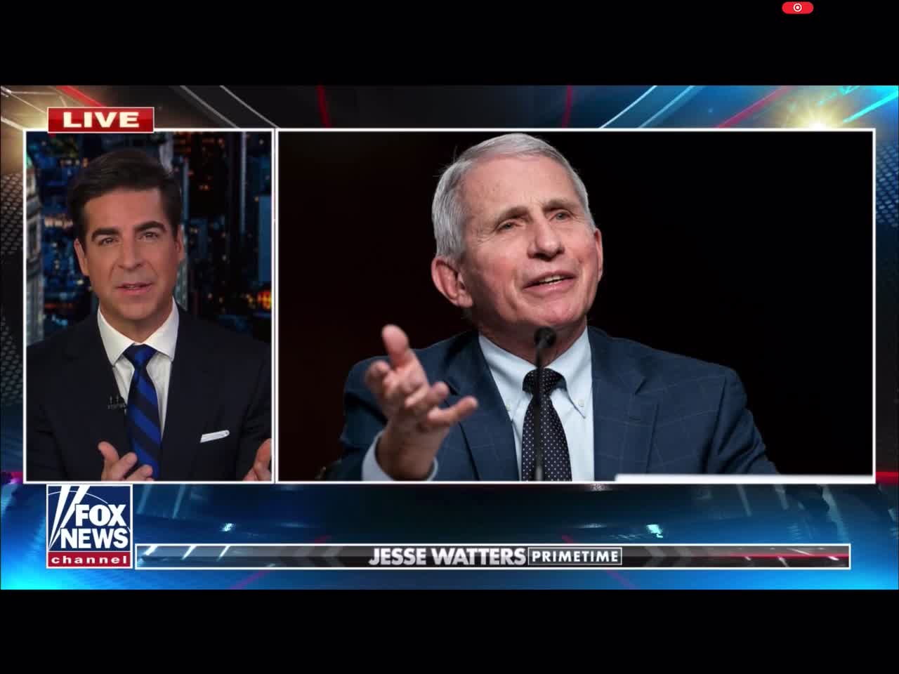 Jesse Watters on Dr Anthony Fauci sorry for posting Fox. Needs to be heard #FireFauci