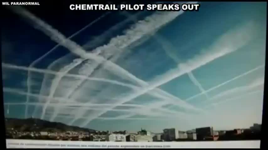 CHEMTRAIL PILOT SPEAKS OUT ABOUT THE GENOCIDE GOING ON ABOVE