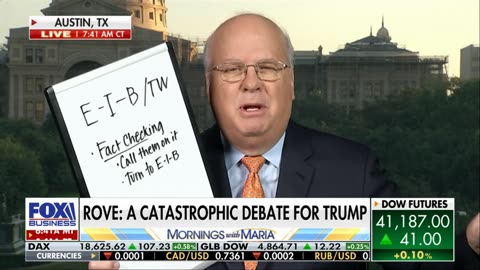 Karl Rove Assessment of the 10sep2024 Trump vs Harris Debate