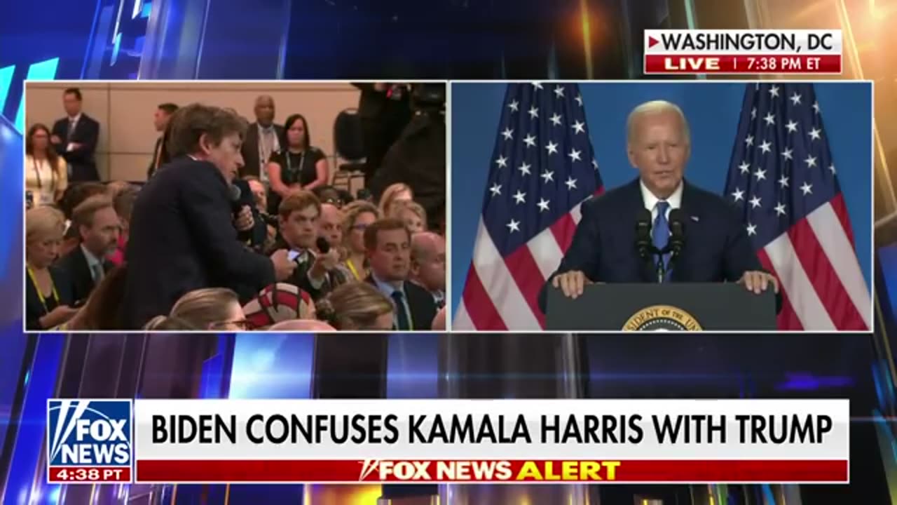 Biden laughs after being asked about mixing up Zelenskyy and Putin's names