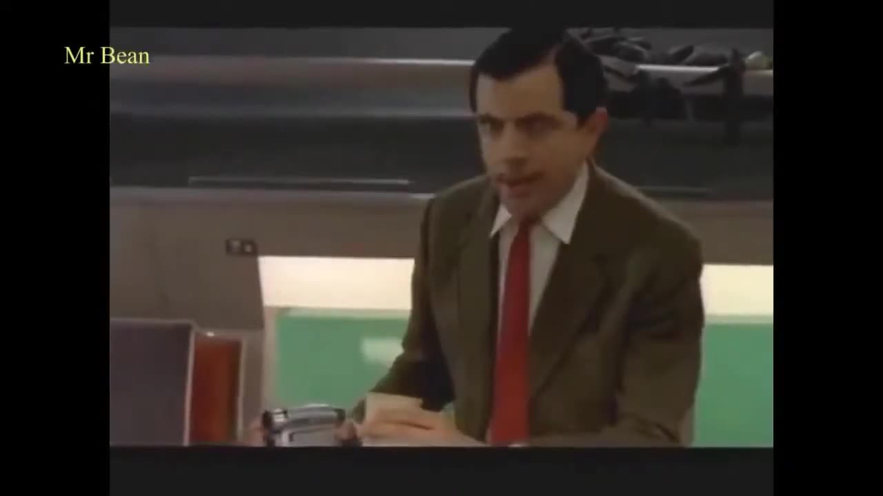 Mr Bean Aeroplane comedy