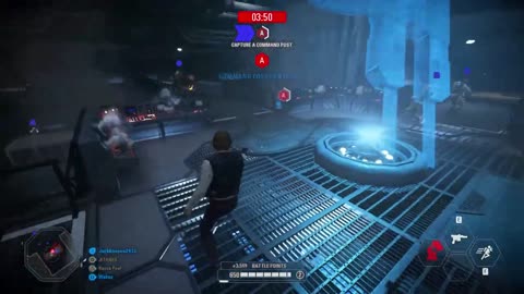 SWBF2: Instant Action Mission (Attack) Rebel Alliance Endor Gameplay