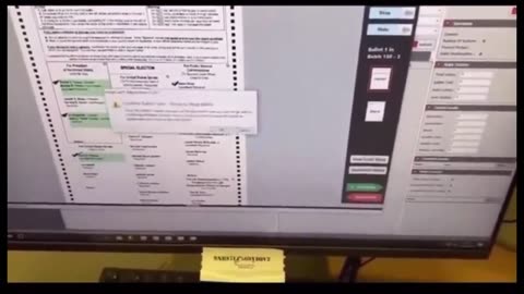 Look! Even election officials can't get the machines to work!