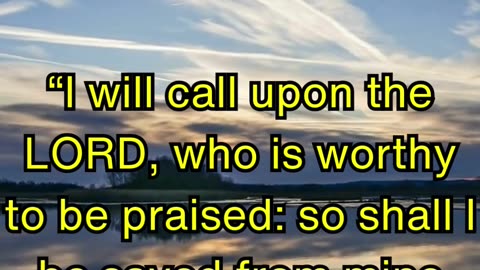 Psalms 18:3