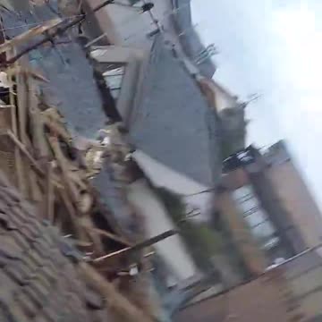 Video of damaged houses from the Earthquake in Japan