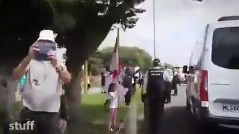 NEW ZEALAND: PM Jacinda Ardern was given a hostile reception by parents on a visit to a school.