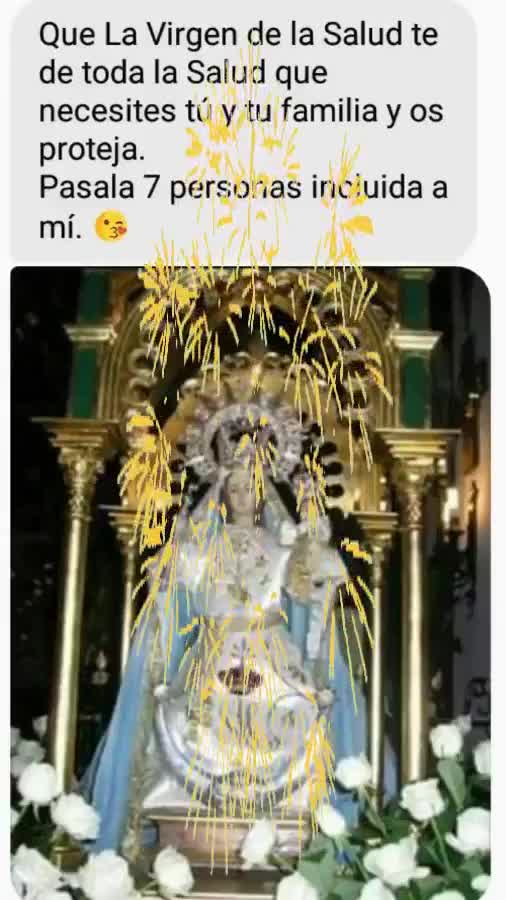 The blessed virgin mary