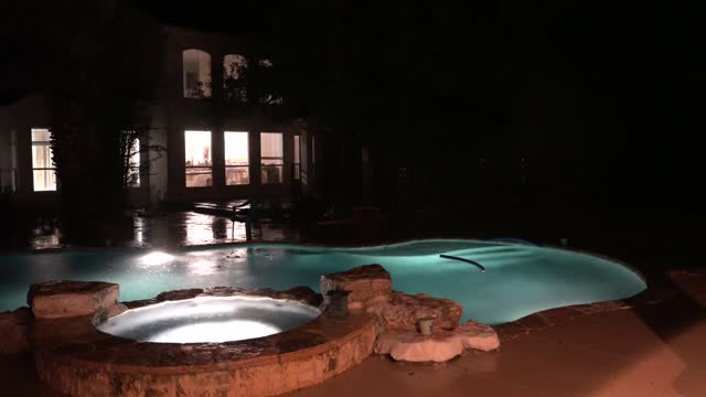 Pool House Lightning