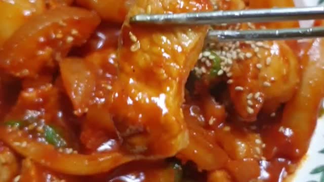 HOW TO COOK stir-fried pork | Spicy Korean food | Food recipe