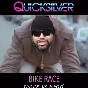 Throwing it back to the streets with a remix of the epic bike race from Quicksilver!