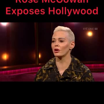 ROSE MCGOWEN TALKS ABOUT HOLLYWOOD PROGRAMMING