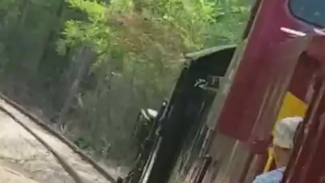 Steam Locomotive Side Rod Action.