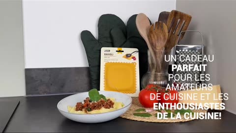 Ravioli Shaped Spoon Holder for Kitchen Counter