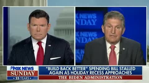 Sen. Joe Manchin rejects voting for Biden's "Build Back Better" bill