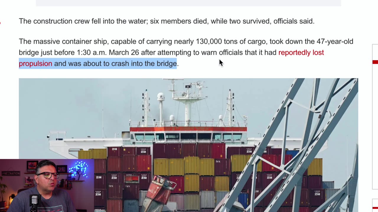 BREAKING🚨Francis Scott Key Bridge TRAGEDY is Under Investigation by the FBI! How Come