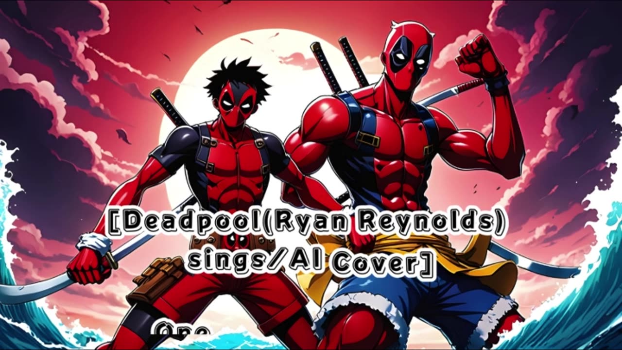 [Deadpool(Ryan Reynolds) sings/AI Cover] One Piece Opening 6 D-51 - Brand New World