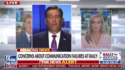 Concerns about communication failures at Trump rally