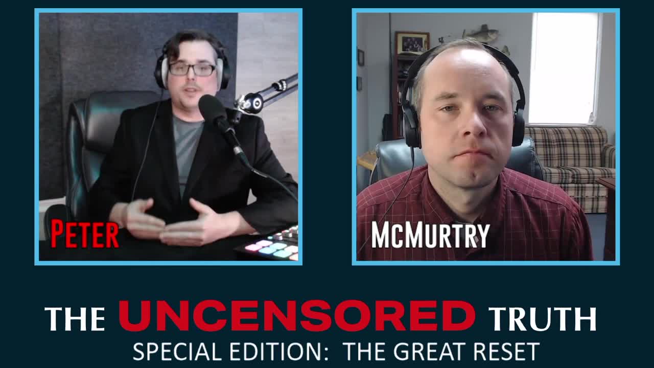 Pastor McMurtry on the Uncensored Truth w/Peter Reddoch