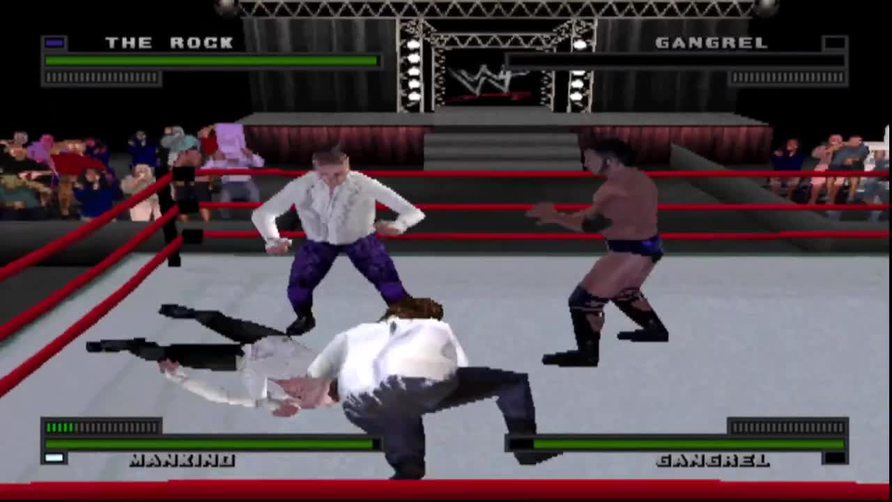 WWF Attitude PS1: Tornado match #36