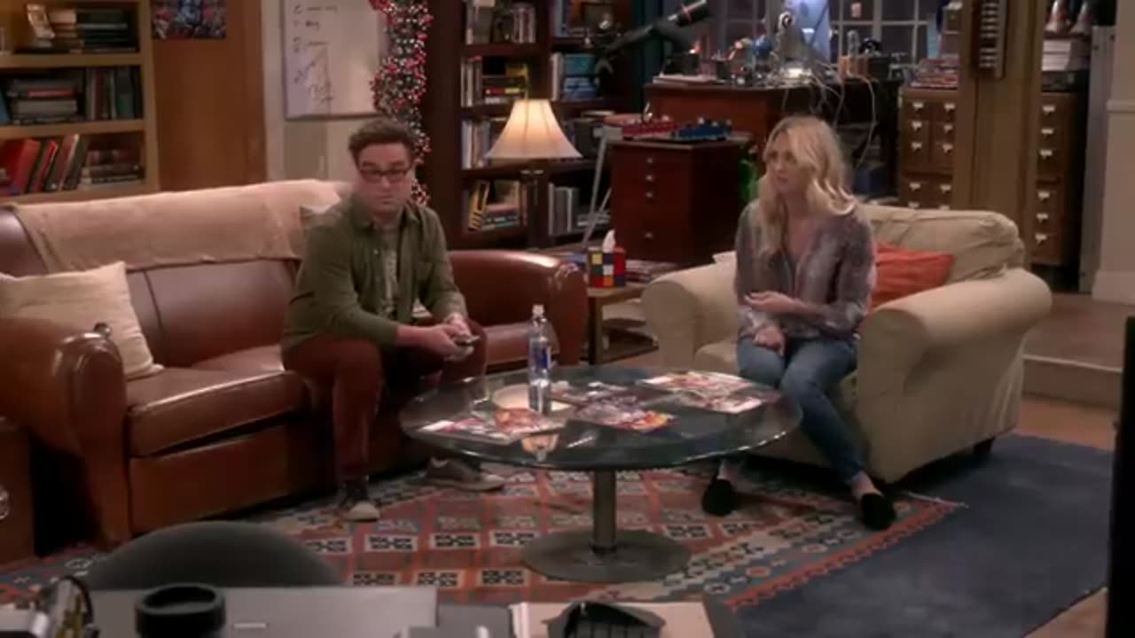 Sheldon and Amy are getting robbed - The Big Bang Theory