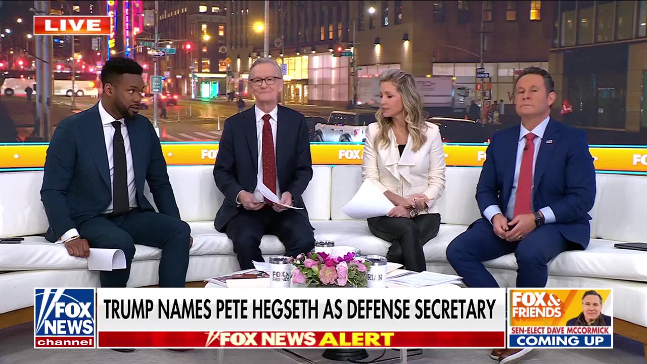 'Fascinating' Hosts react to Pete Hegseth's Defense nomination