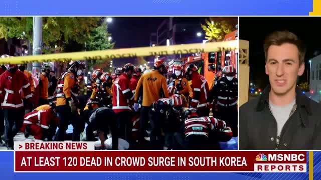 At Least 120 Dead In Crowd Surge At Halloween Event In Seoul