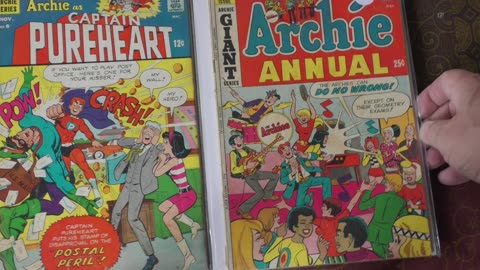 Super 'Archie' reading pile! What I got at the Fall Con comics show.