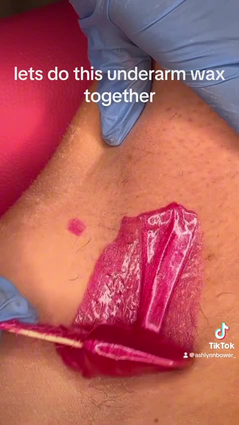 Underarm Waxing with Tickled Pink Hard Wax by Sexy Smooth