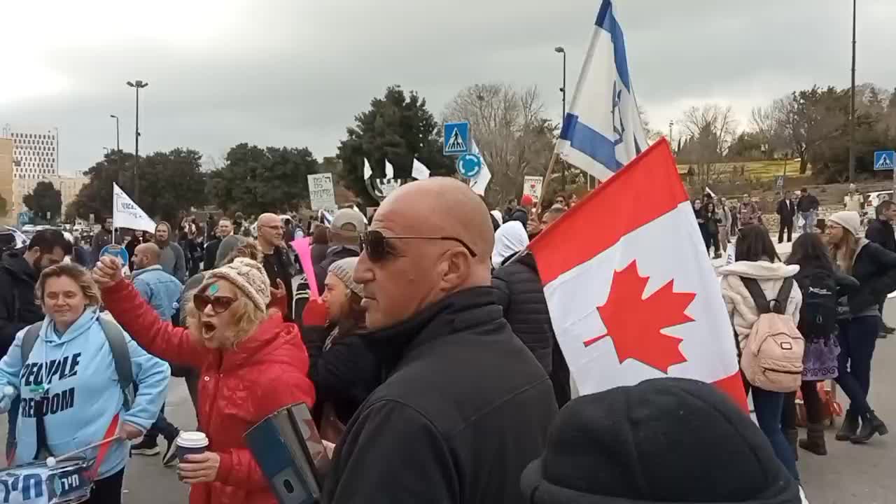 Protest at the Knesset