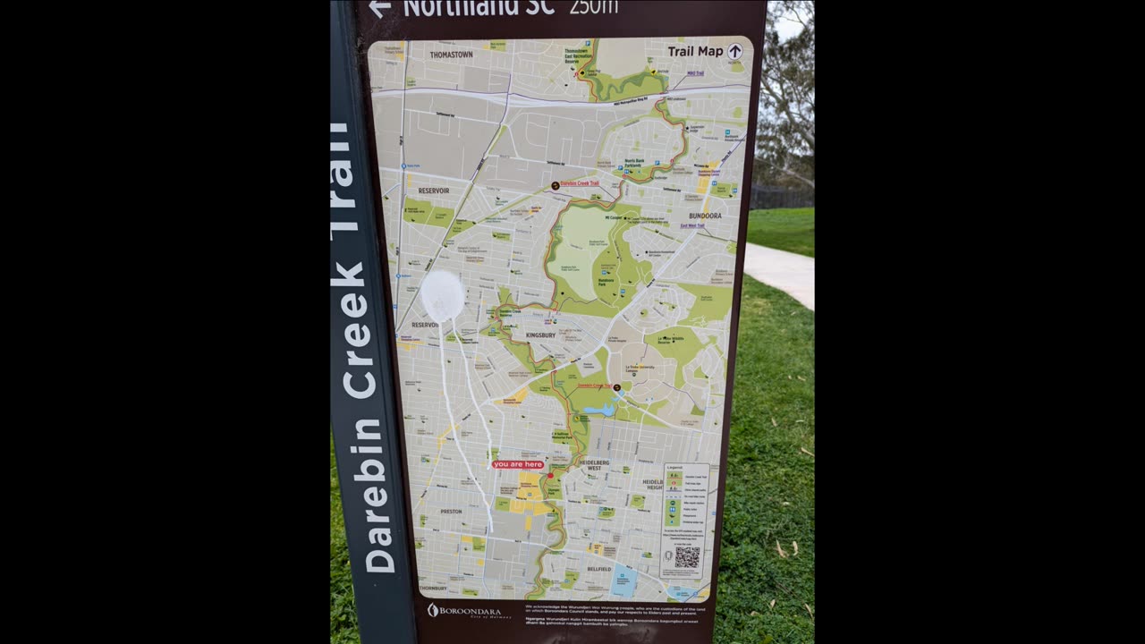 Darebin Creek Trail Part 1 Cycling