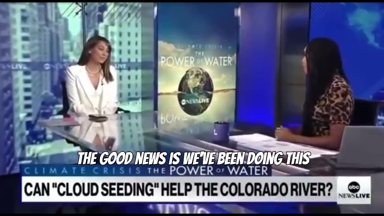 ABC News: "Cloud seeding is booming! We've been doing this since the 1940's."