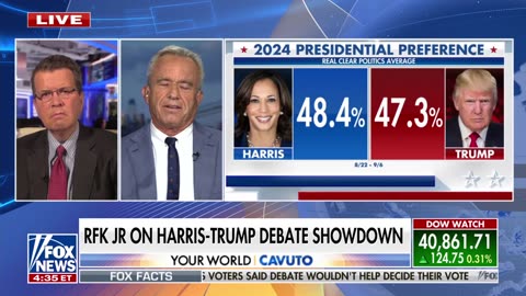 RFK Jr. Calls Out Kamala Harris for Dodging Debate Question