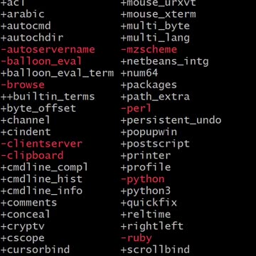 linux: how to tell if you are in vi or vim
