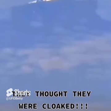 Aliens make mistakes too. UFO UAP Cloaking failure !!