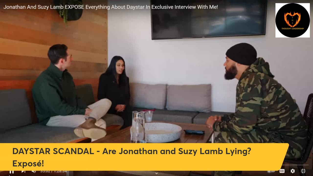 DAYSTAR Scandal Exposè Are Jonathan and Suzy Lamb Lying? Are narrative contradictions surfacing??