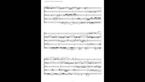 J.S. Bach - Well-Tempered Clavier: Part 2 - Fugue 08 (Euphonium-Tuba Quintet)