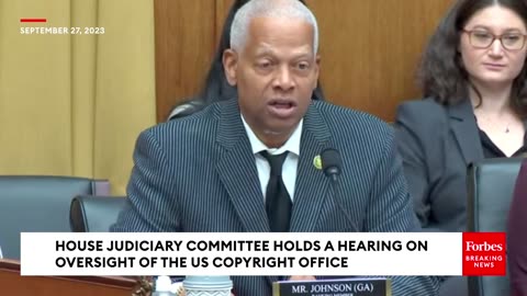 We Cannot Afford To Ignore The Challenges AI Presents- Hank Johnson Demands Copyright Reform