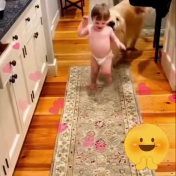 "Cutest Baby & Pet Moments That Will Melt Your Heart ❤️"