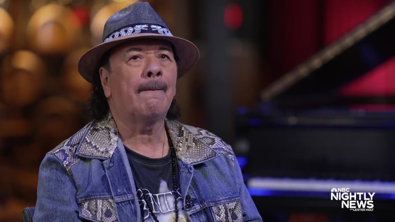 Carlos Santana reflects on inspiring music career