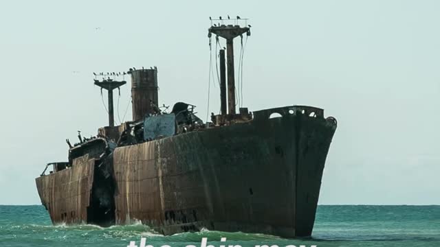 Have you ever seen a big ship sink