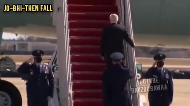 Joe Biden Oops Fall Moment