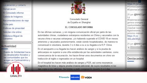Los chinos no son tontos.(Reflexion de Julio Garcia de Canal5TV el 25-6-2021)
