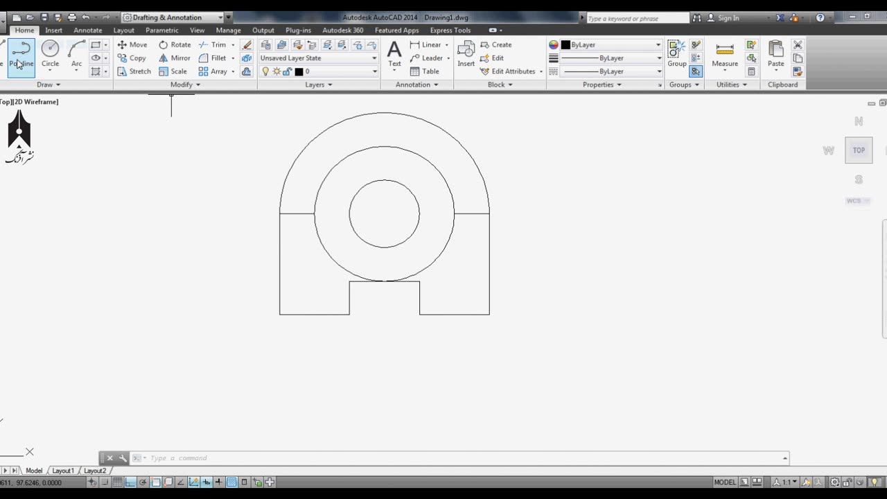 3D AutoCAD training 1-14آموزش اتوکد سه بعدی