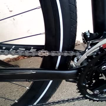 Shewing my new bike parts